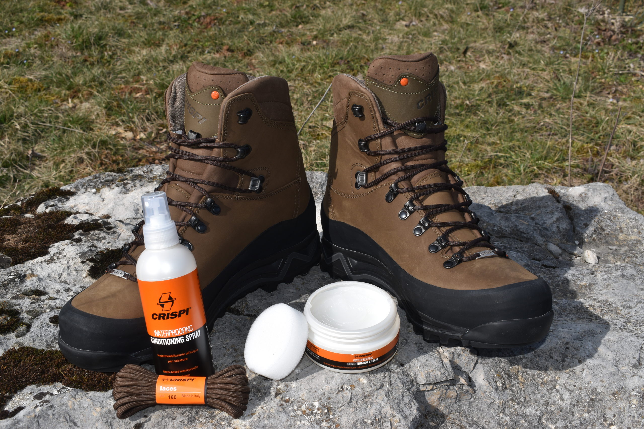 Spray waterproof Crispi pour chaussures - Comptoir Nature